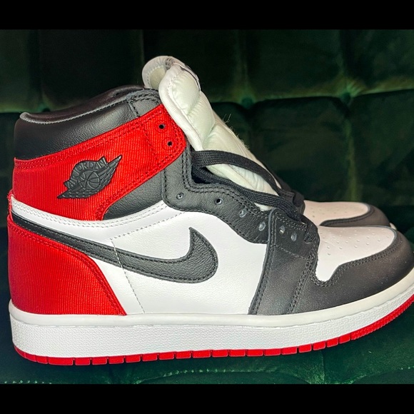 satin black toe 1s stockx